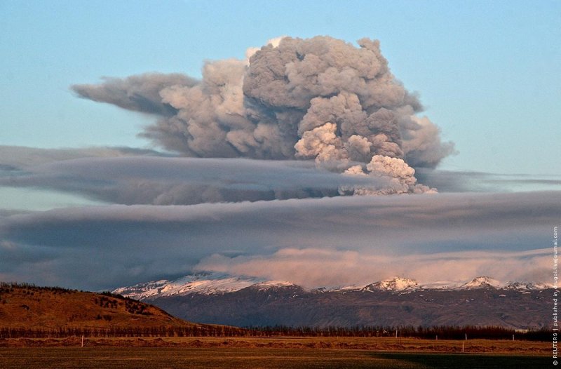 Извержение вулкана фаградальсфьядль (2021). Извержение вулкана