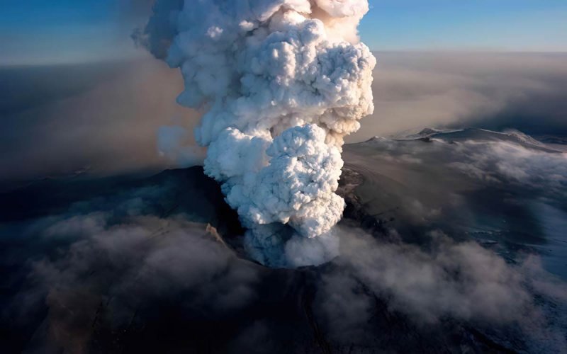 Исландский вулкан Гримсвотн