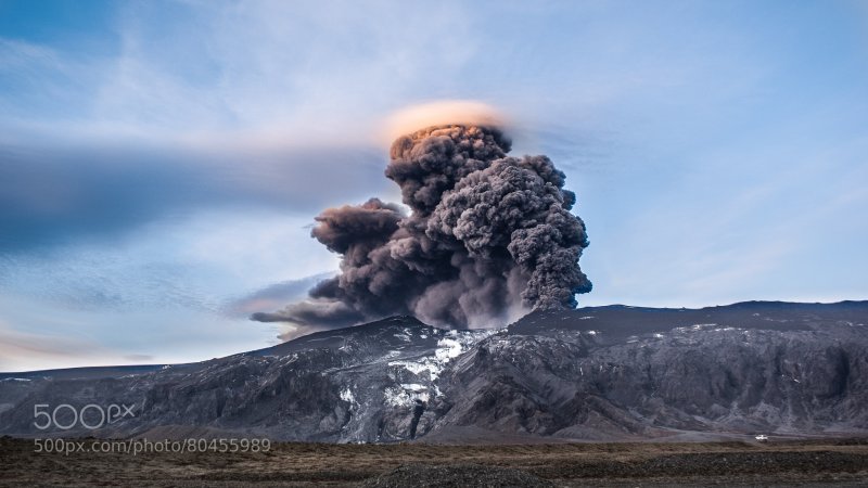 Извержение вулкана Эйяфьятлайокудль в 2010 году