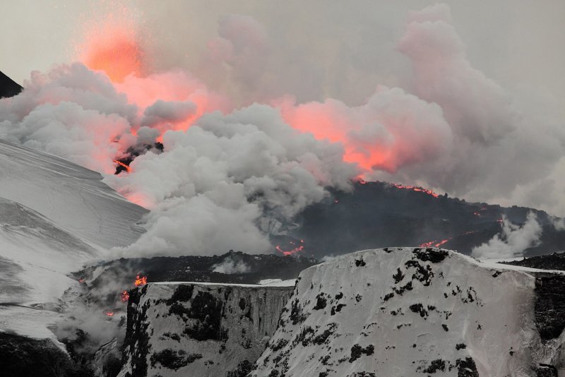 Исландия вулканы действующие