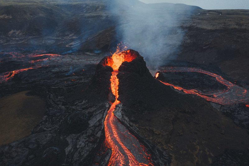 Рейкьявик Исландия вулканические лава