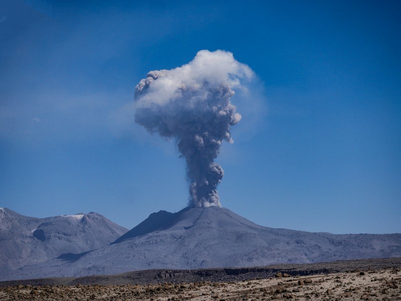 Volcanic Eruption Africa