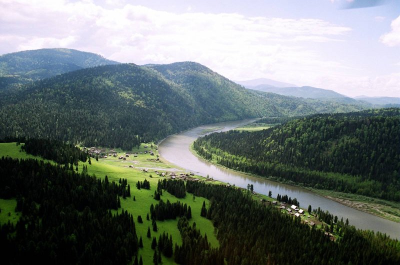 Река Мрассу Кемеровская