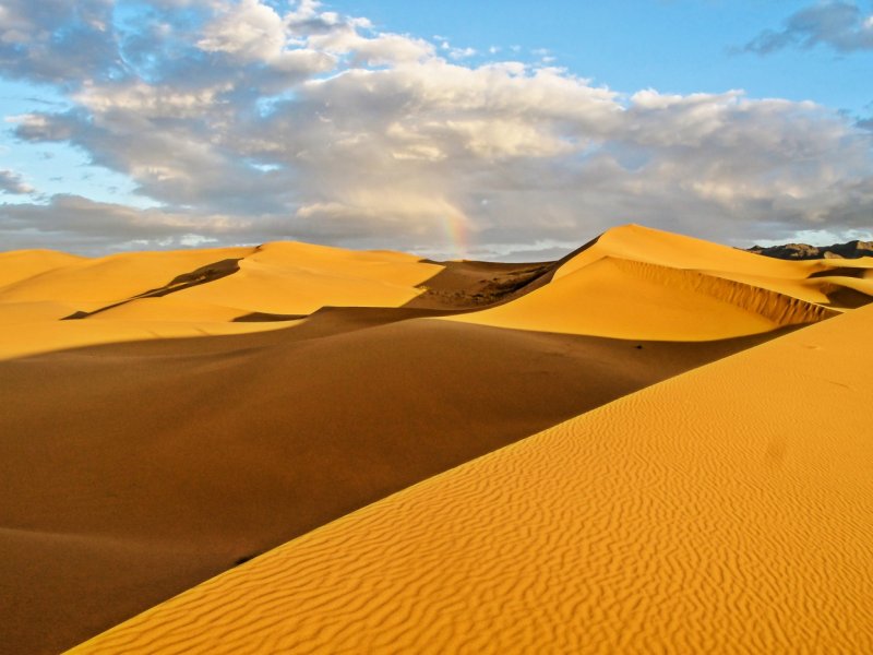 Песчаные дюны Гоби
