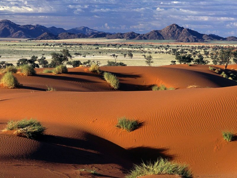 Пустыня Намиб люди
