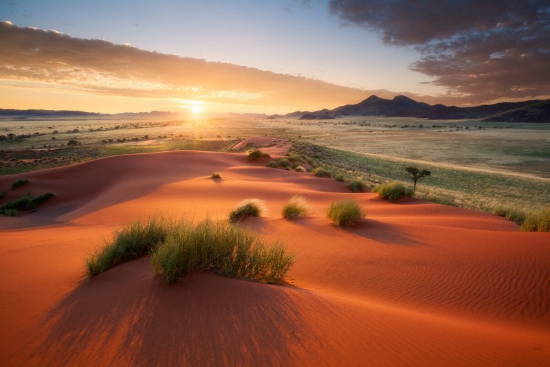 Африканская пустыня Намиб