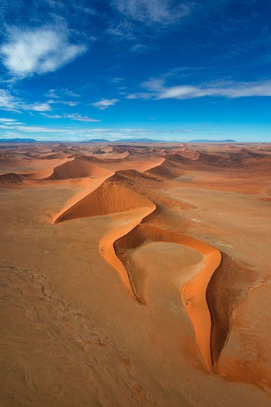 Пустыня Намиб в Африке