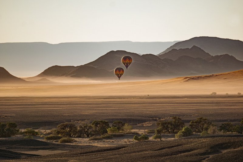 Песчаные дюны пустыни Намиб