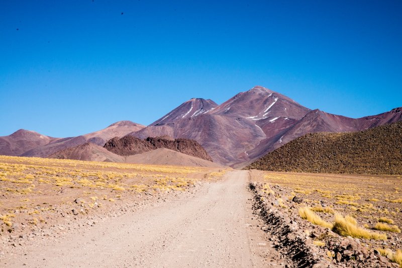 Мумия в пустыне Атакама Чили