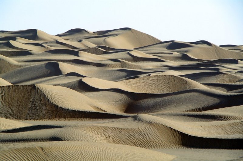 Китайская пустыня Такла-Макан