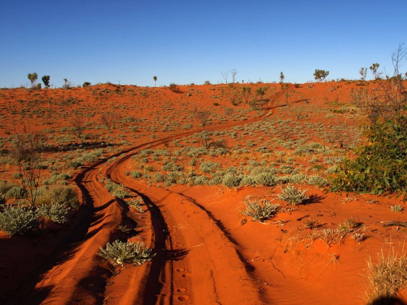 Большая пустыня Виктория в Австралии