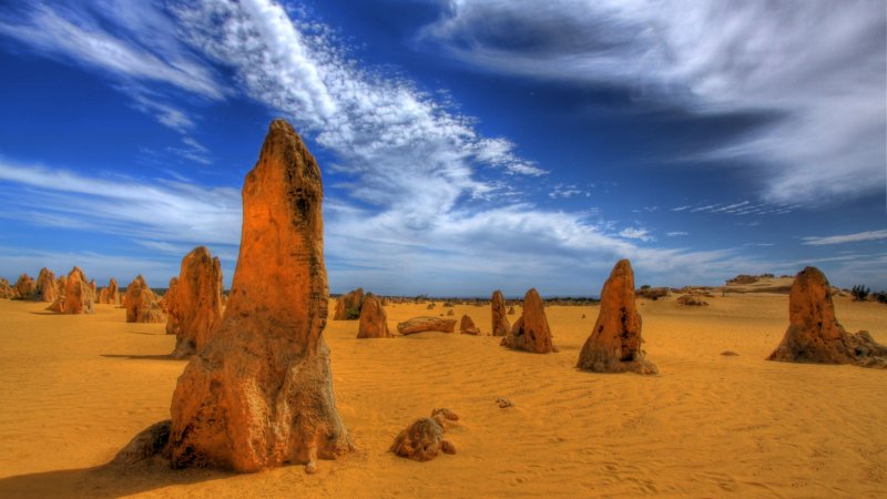 Австралия пустыня Пиннакли