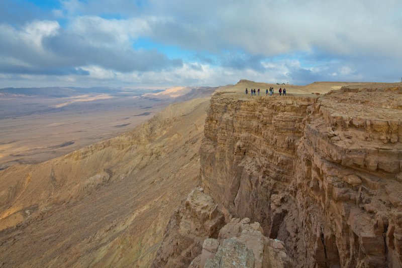 Вид на Иорданию со стороны пустыни Негев