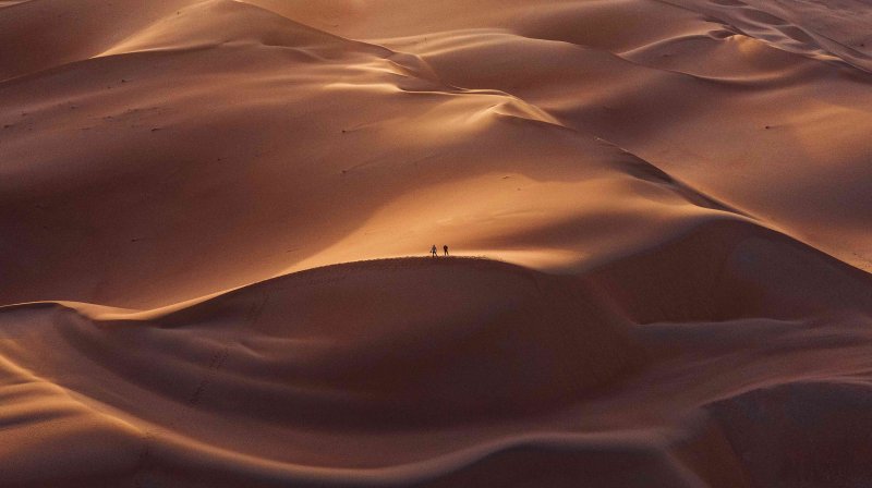 Песчаные дюны, руб-Эль Хали.