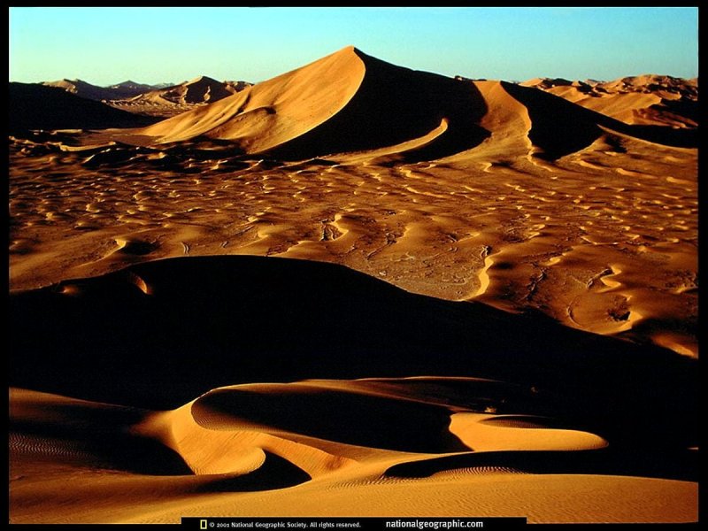 Песчаные дюны, руб-Эль Хали.