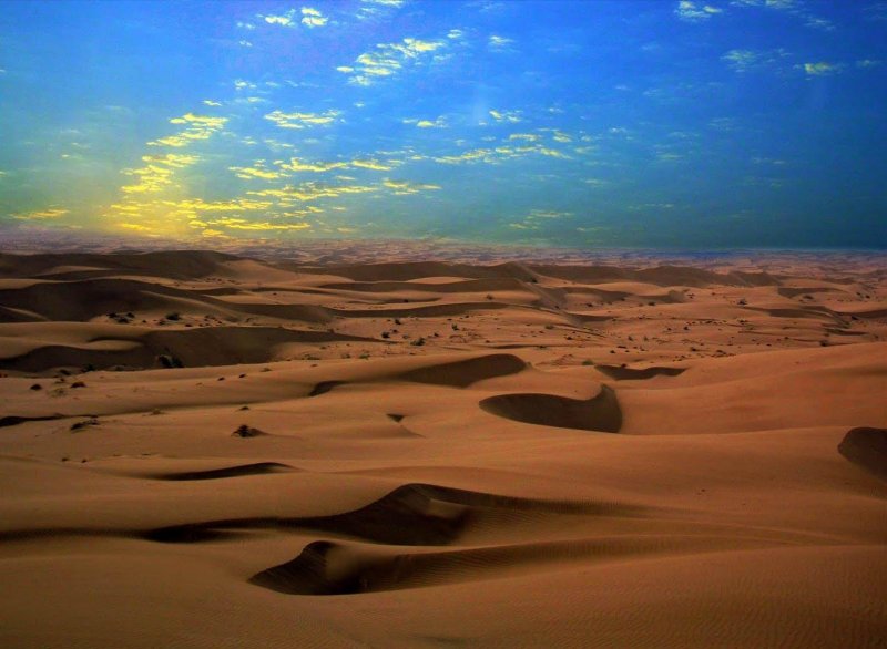 Пустыня кавир Иран