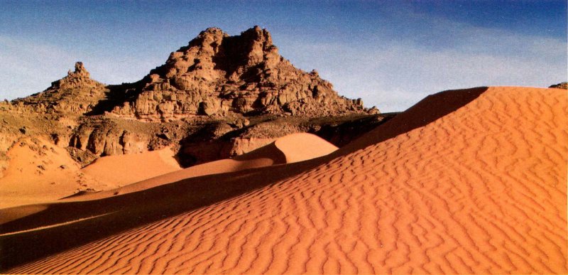Плато ливийской пустыни в Египте