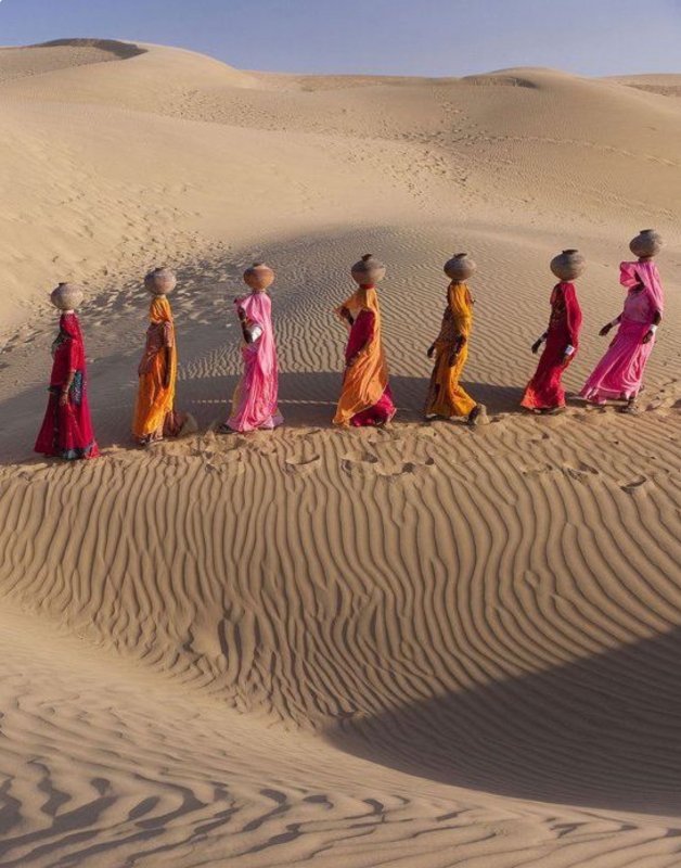 Пустыня в Индии