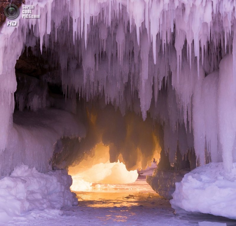 Ледяные пещеры Апосл Айлэндс