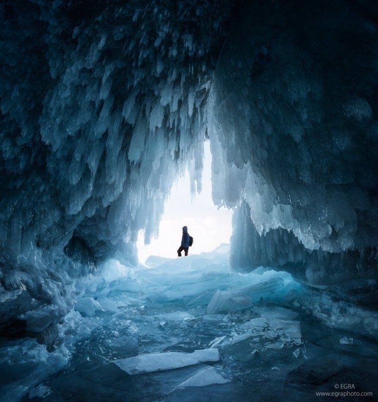 Царство льда пещера