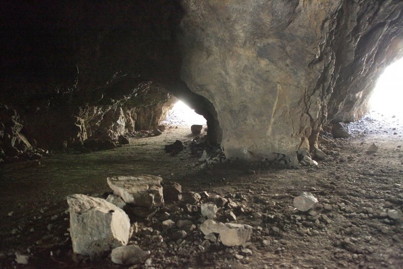 Балахонихинская пещера схема