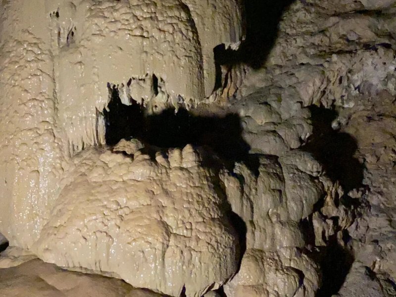 Пещера братьев Греве Нижний грот раскоп