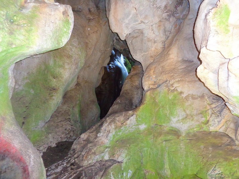 Ангидрит в Борнуковской пещере