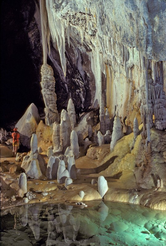 Пещера Лечугилья, Карлсбадские пещеры, Нью-Мексико