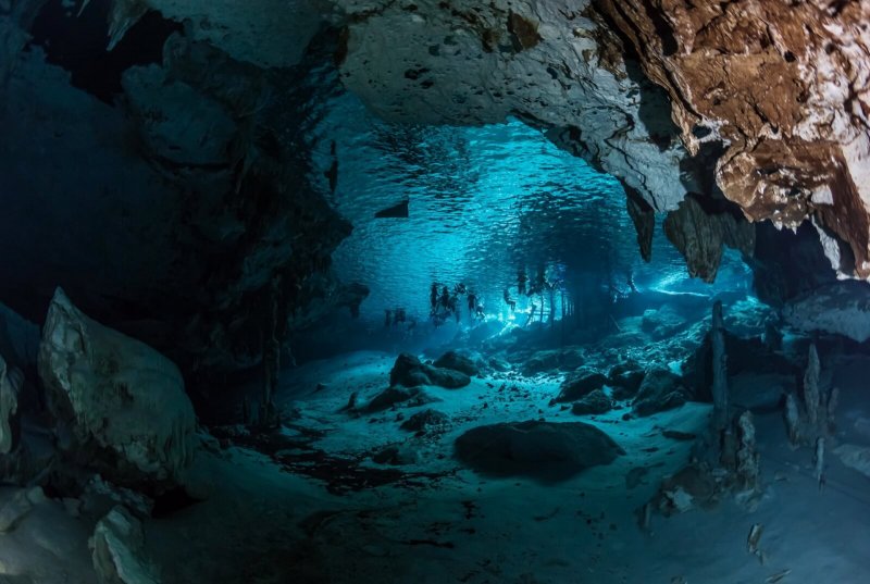 Коралловая пещера Морганс-Кейв Колумбия
