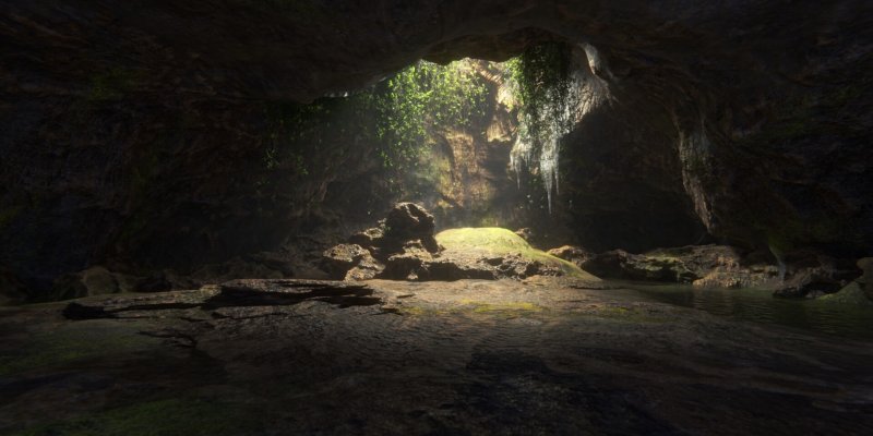 Dark Cave темная пещера
