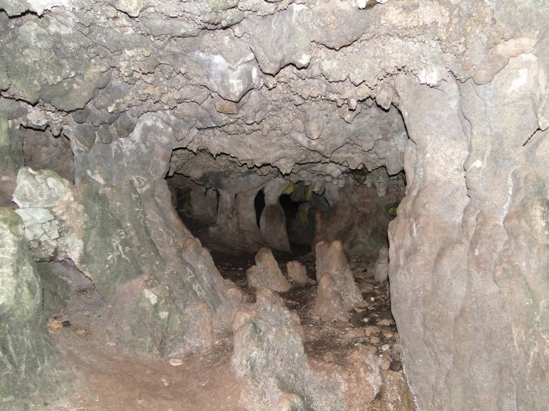Пещера большая Орешная на карте Красноярского края