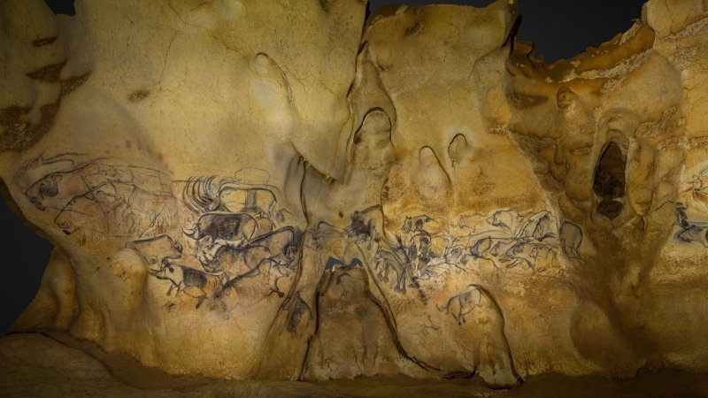 Ущелье Ардеш пещера Шове
