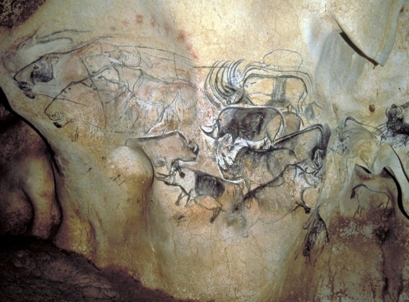Пещера Ласко колодец