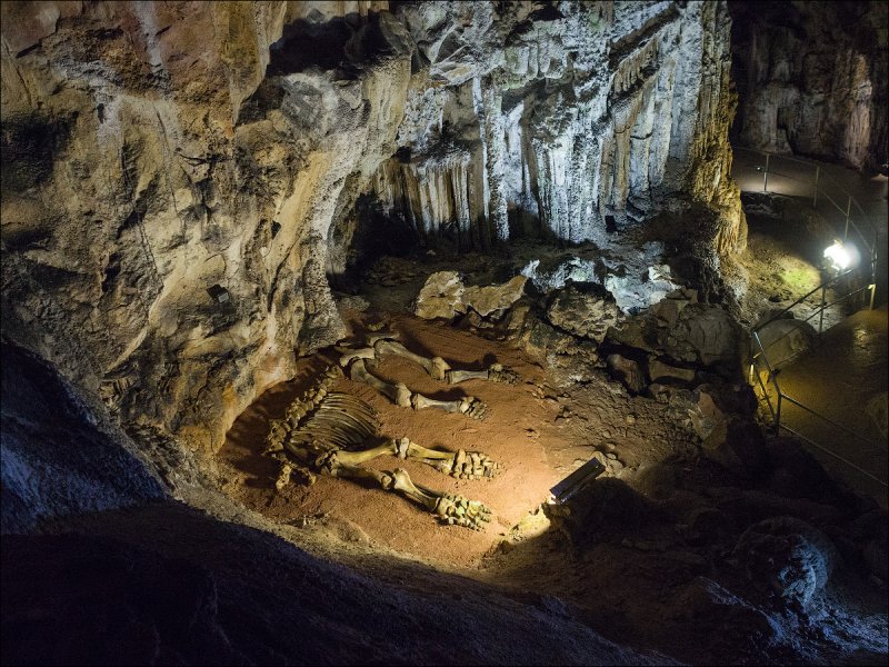 Тысячеголовая пещера Крым