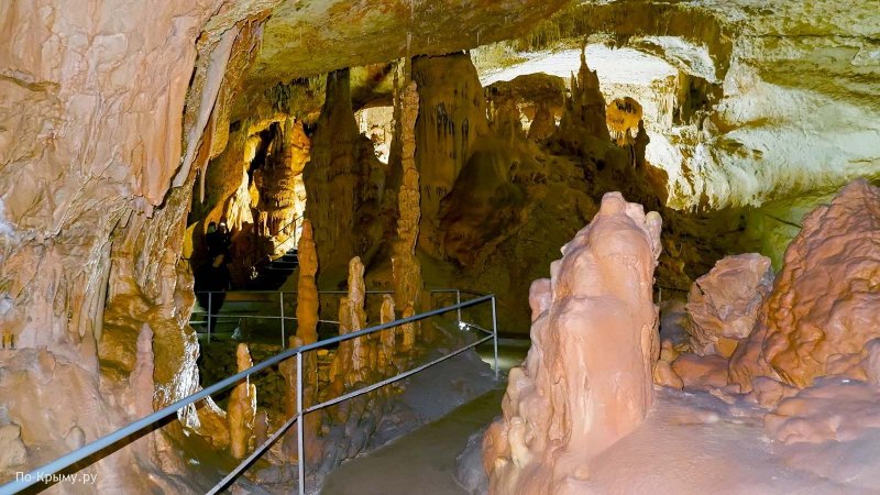Красная пещера кизил Коба Крым