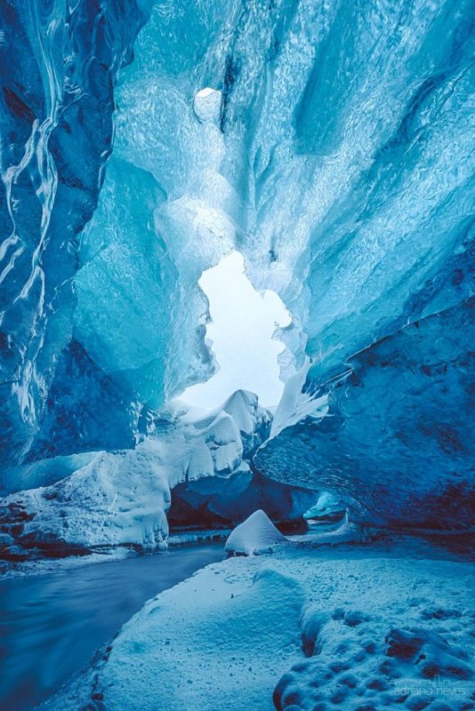 Ледяная пещера Ватнайокуль, Исландия