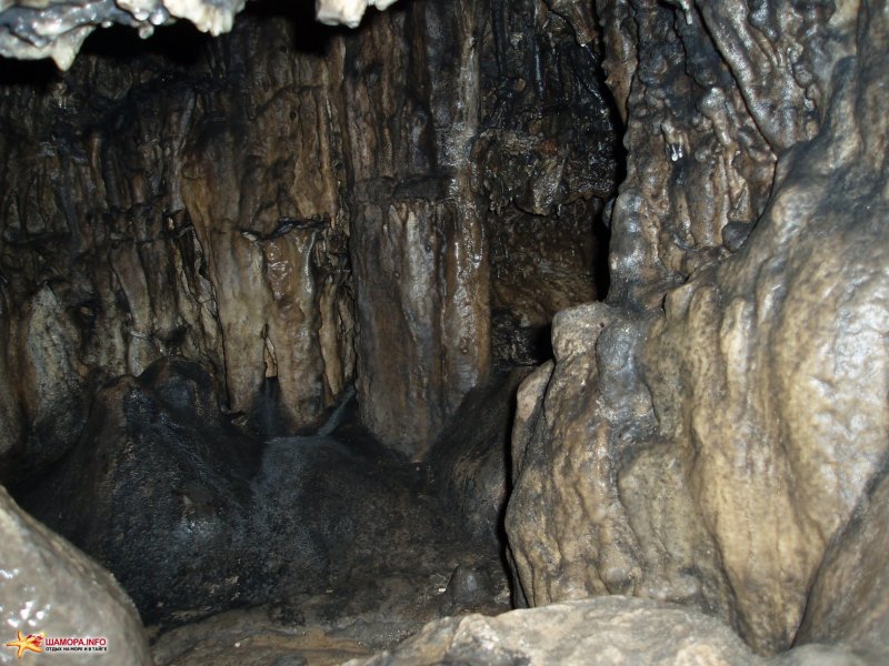 Макрушинская карстовая пещера на карте