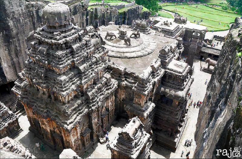 Храм Эллоры в Индии
