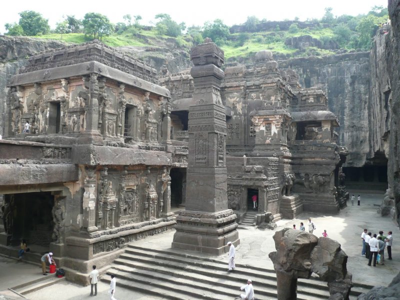 Храм Эллора в Индии