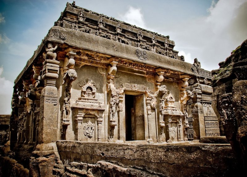 Храм Эллоры в Индии