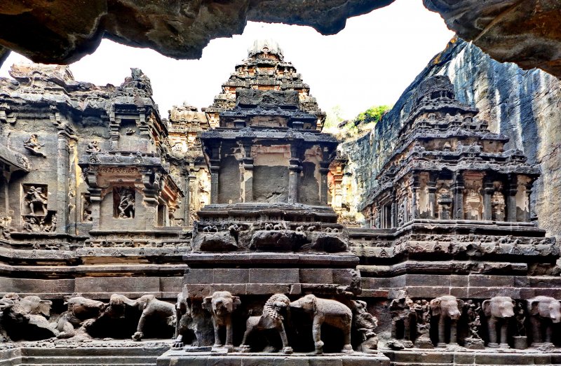 Храм Кайласанатха в Индии