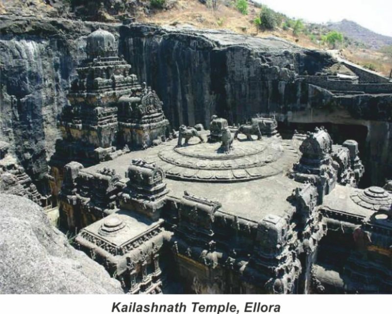 Индуистский храм Эллора