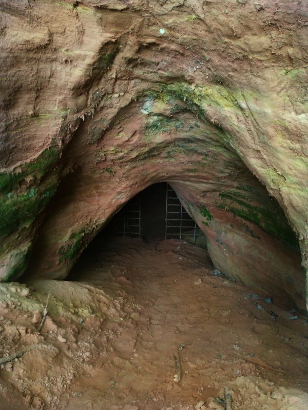 Деревня Борщово Оредежские пещеры