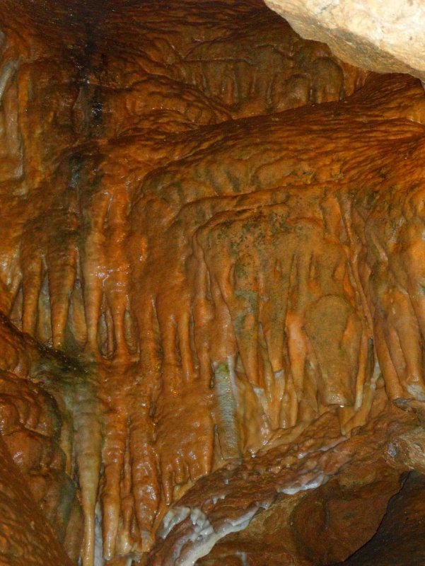 Штат Вирджиния, США пещера Лурей.