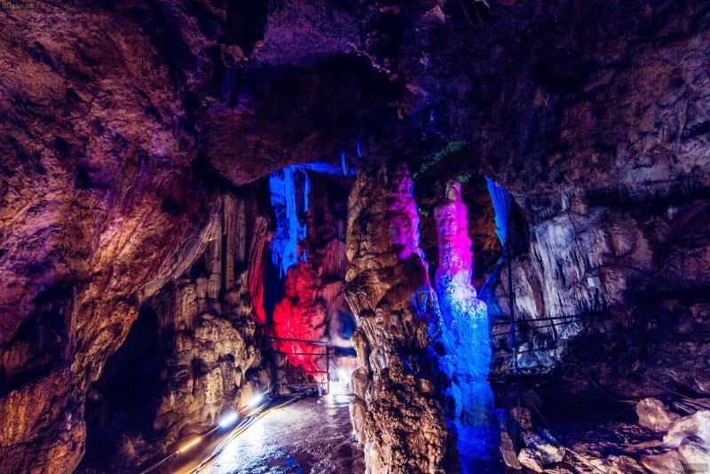 Большая Азишская пещера Краснодарский край