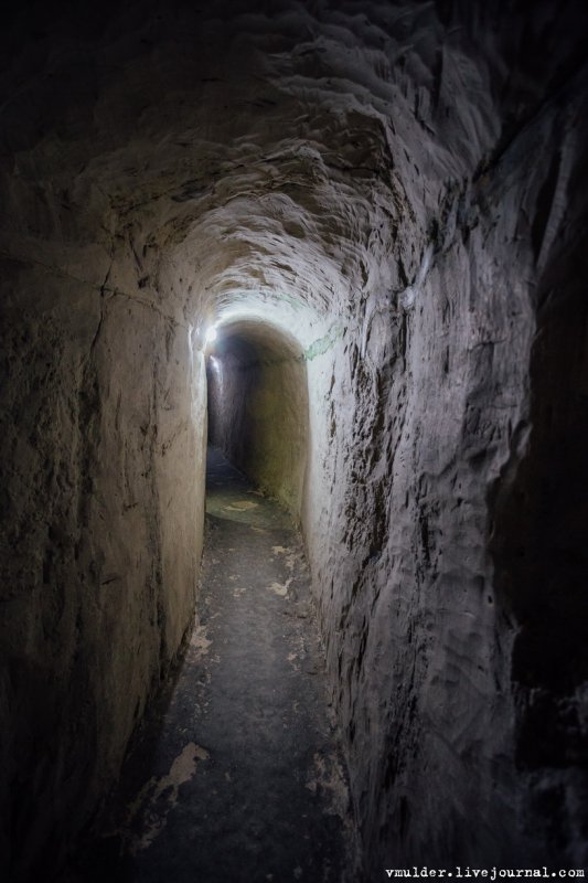 Холковский подземный монастырь келья