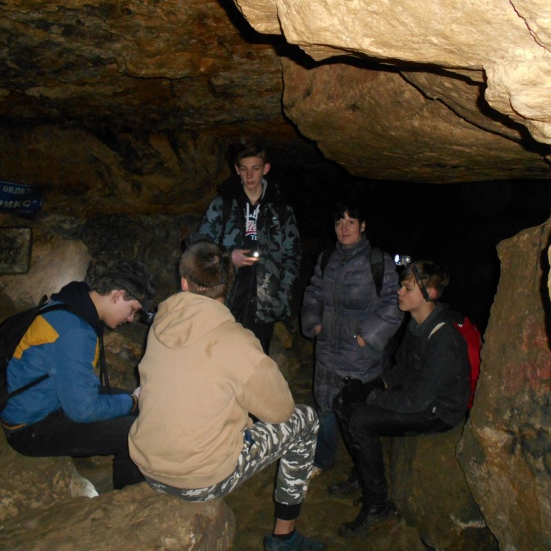 Системщики в Сьяновские пещеры