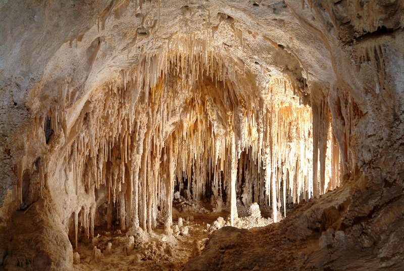 Пещеры Карлсбада в Нью-Мексико