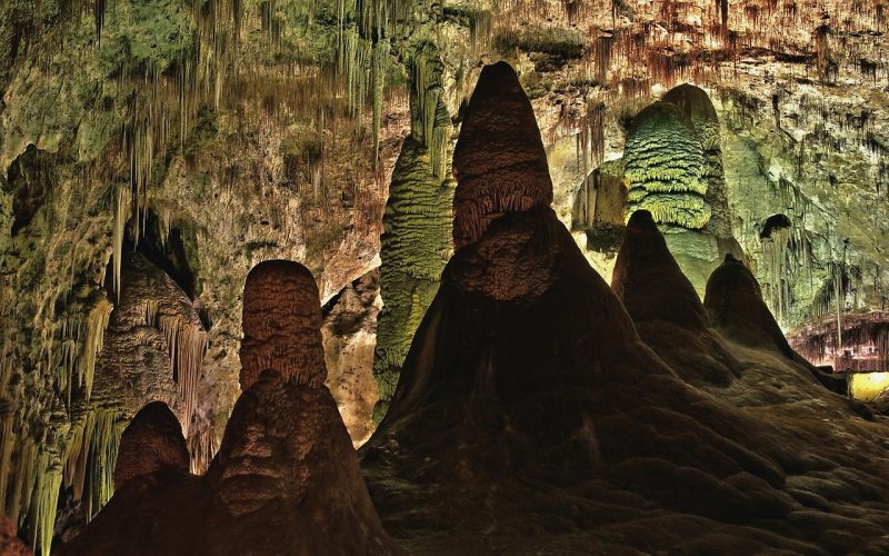Карлсбадские пещеры Нью-Мексико