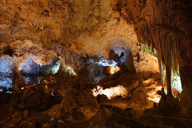 Карлсбадские пещеры Нью-Мексико